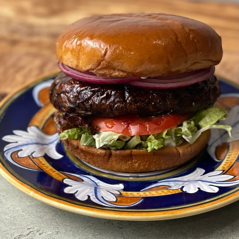 Grilled Portobello Mushroom Burgers
