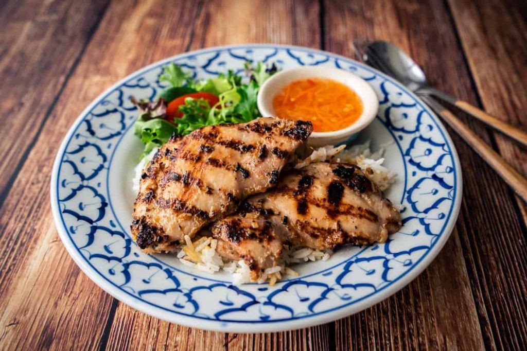Grilled Thai Lemongrass Chicken