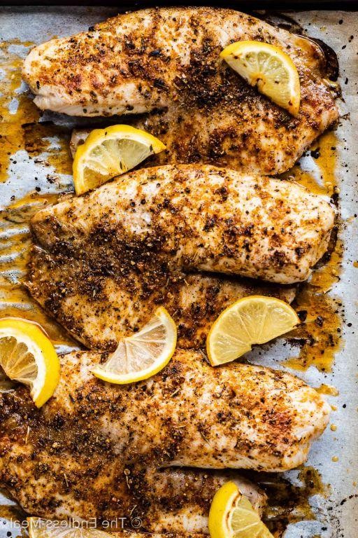 Grilled Whiting with Lemon Pepper Seasoning