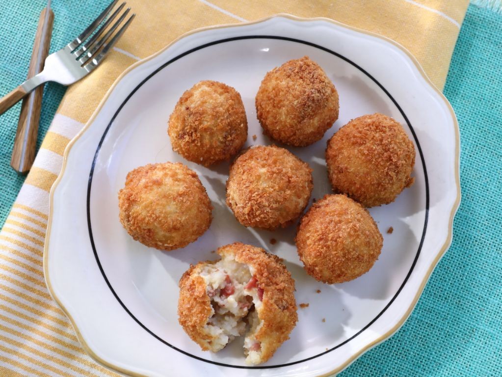 Grits and Ham Croquettes