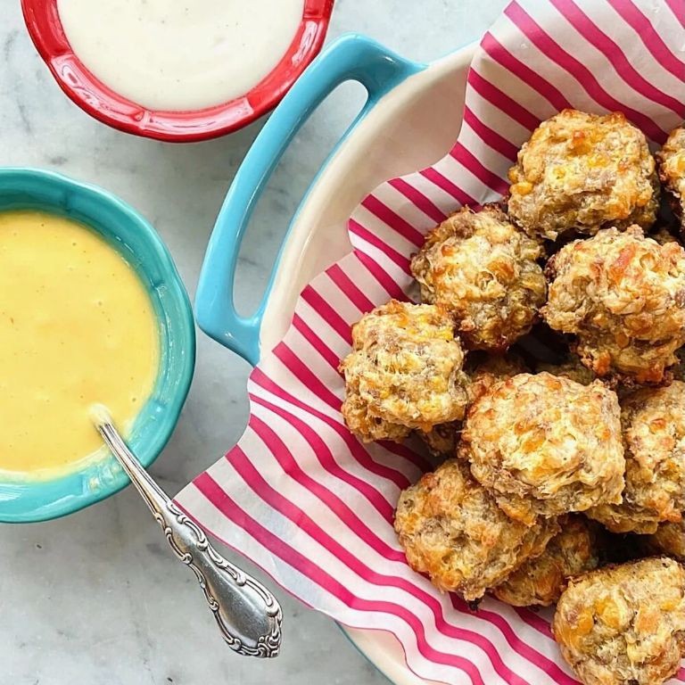 Grits and Sausage Balls