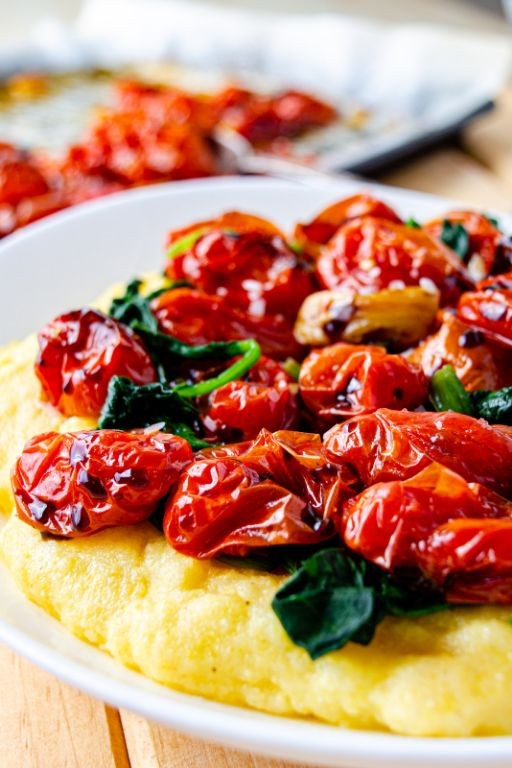 Grits and Tomato Bake