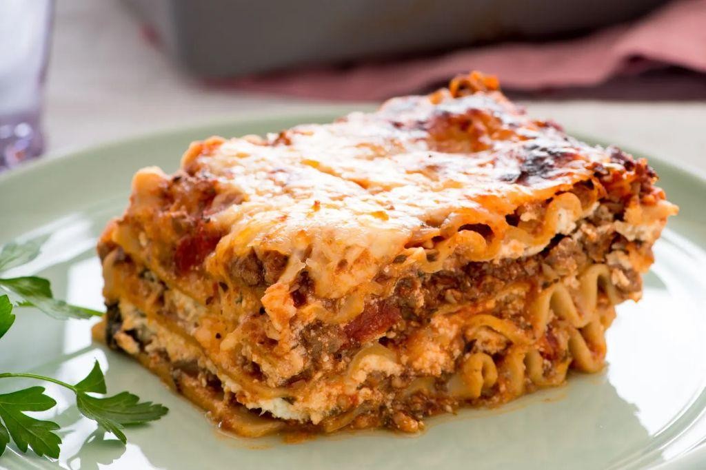 Ground Beef and Mushroom Lasagna