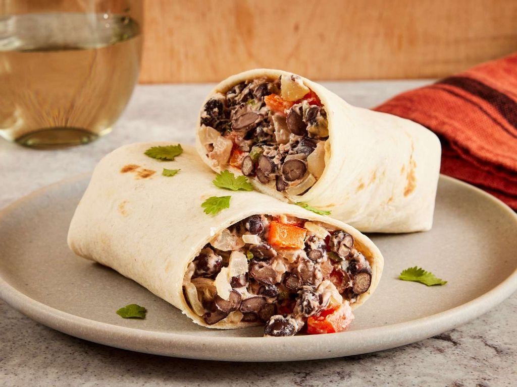 Ground Pork and Black Bean Burrito Filling
