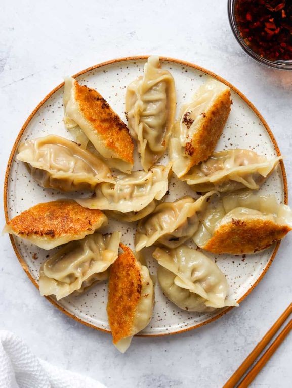 Ground Pork and Cabbage Gyoza