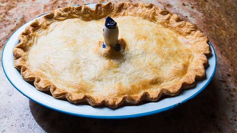 Guinea Hen Pot Pie with Flaky Crust