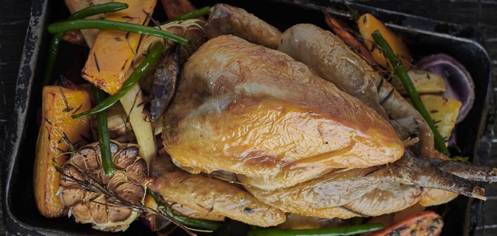 Guinea Hen Stew with Root Vegetables