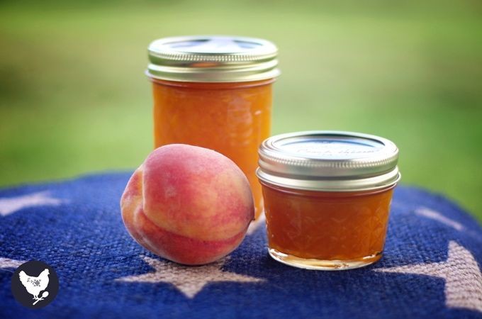 Habanero peach jam