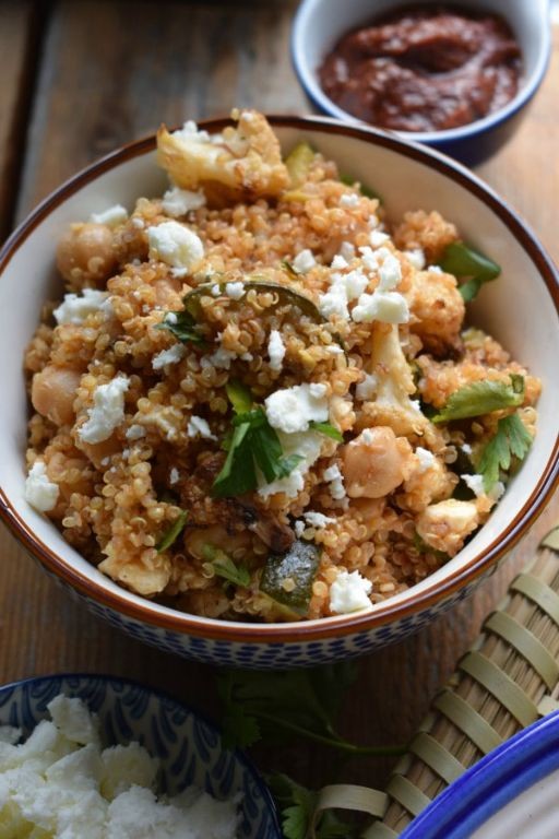 Harissa-Spiced Quinoa Pilaf