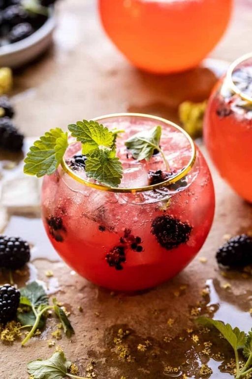 Harvest Mule with Blackberry and Thyme
