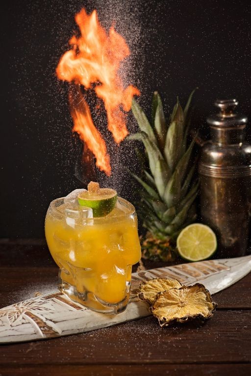 Haunted Zombie with Passion Fruit Syrup
