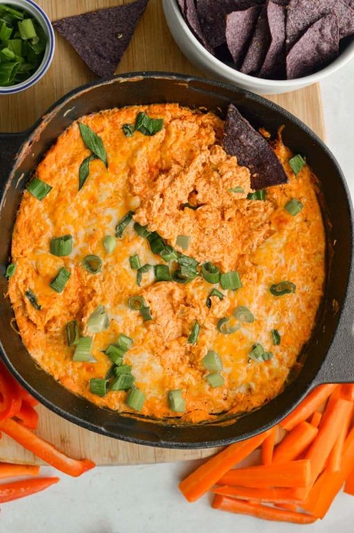 Healthy Buffalo Chicken Cutlets with Greek Yogurt Dip