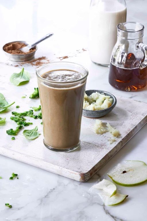 Healthy Chocolate Spinach Smoothie