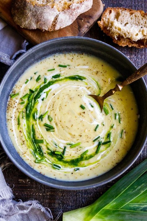 Healthy Potato and Leek Soup