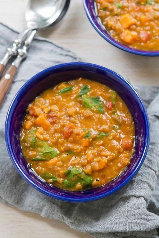 Healthy Weight Watchers Instant Pot Lentil Soup