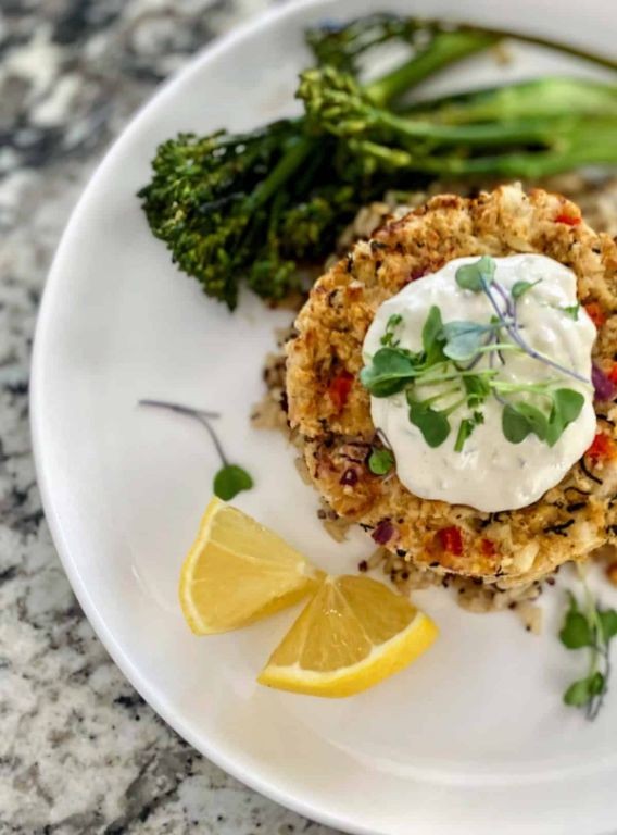 Hearts of Palm Crab Cakes (Vegan)