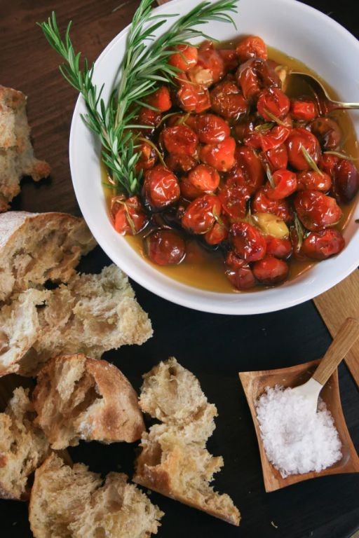 Heirloom Tomato Confit with Rosemary