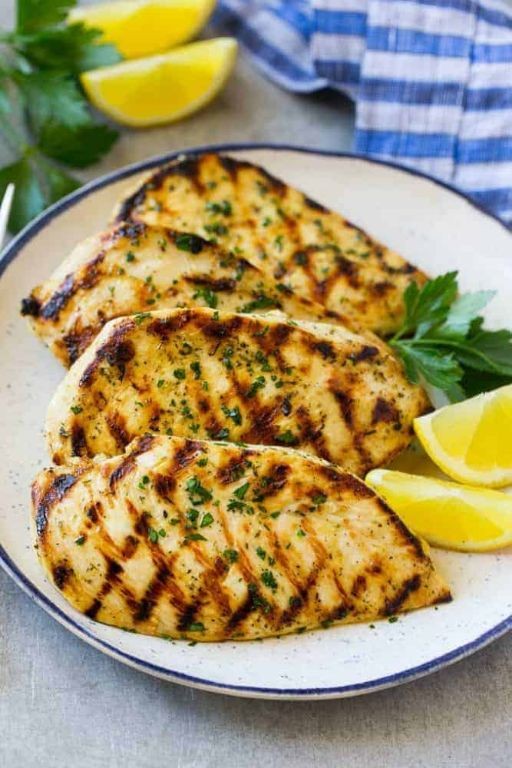 Herb and Citrus Grilled Chicken Strips