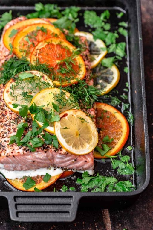 Herb and Citrus Salmon Marinade
