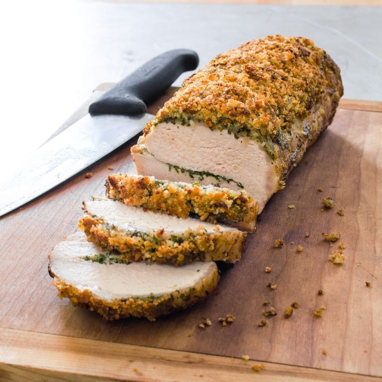 Herb-Crusted Pork Roast
