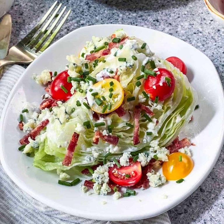 Herb-Crusted Steak Wedge Salad