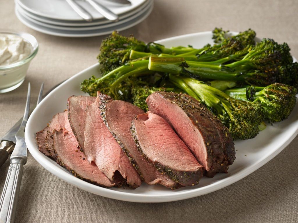 Herb-Crusted Thin Sirloin Steak