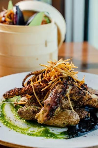 Herb-Marinated Grilled Octopus