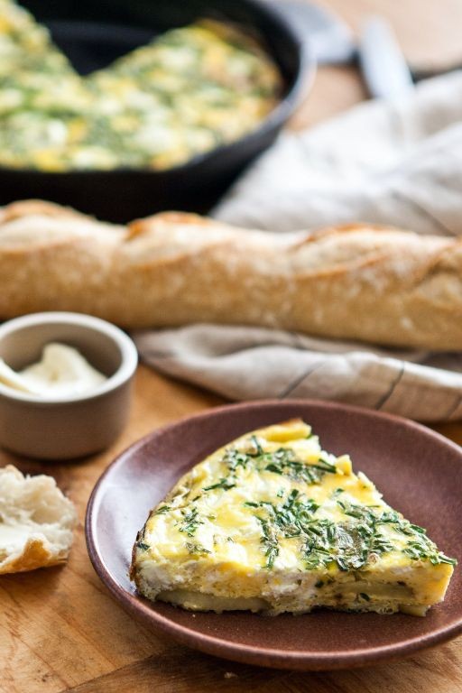 Herbed Potato Frittata