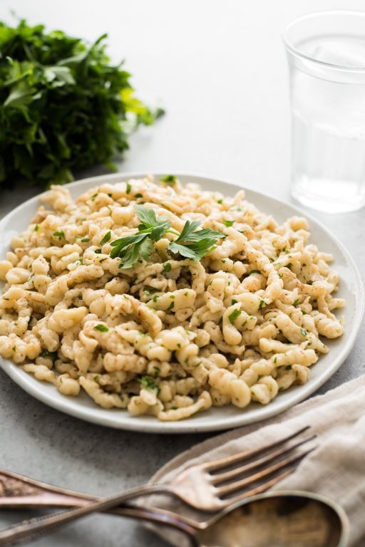 Herbed Spaetzle with Brown Butter and Parmesan