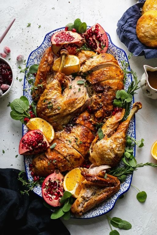 Herbed White Wine Injected Turkey