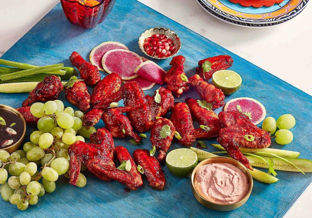 Hibiscus Glazed Chicken