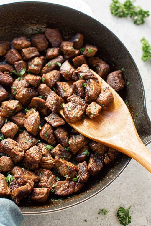 High Protein Air Fryer Steak Bites