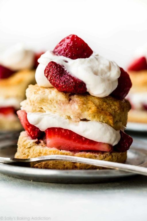 Homemade Strawberry Shortcake