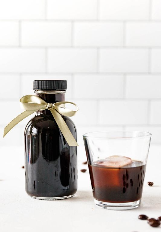 Homemade Vanilla Coffee Liqueur