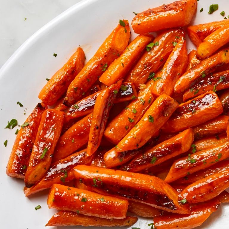 Honey Glazed Roasted Carrots