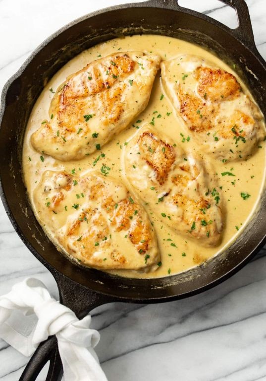 Honey Mustard Glazed Chicken Breast