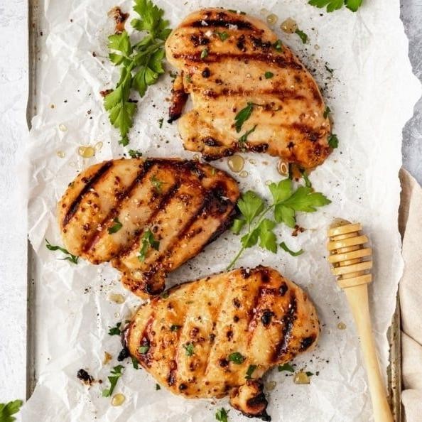 Honey Mustard Grilled Chicken Breasts