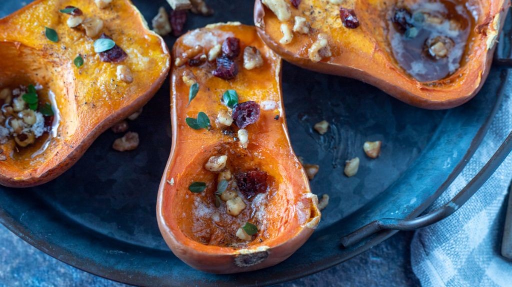 Honey Nut Squash Puree with Nutmeg