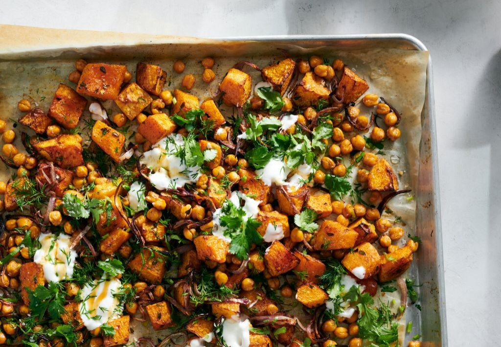 Honey Nut Squash and Chickpea Stew