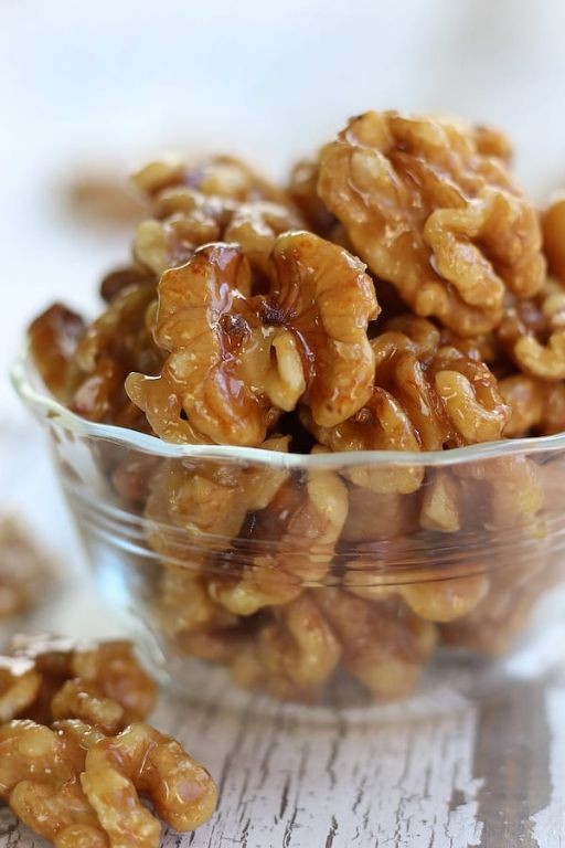Honey Roasted Walnuts with Sea Salt
