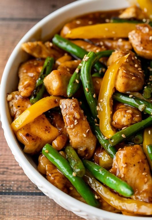 Honey Sesame Chicken Stir-Fry