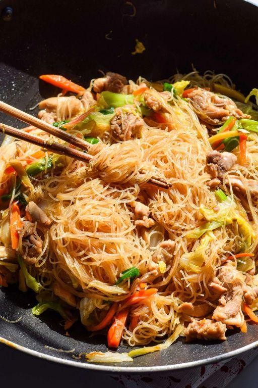 Honey Soy Glazed Chicken Mai Fun