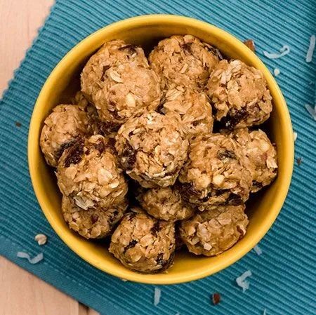 Honey and glucose energy balls