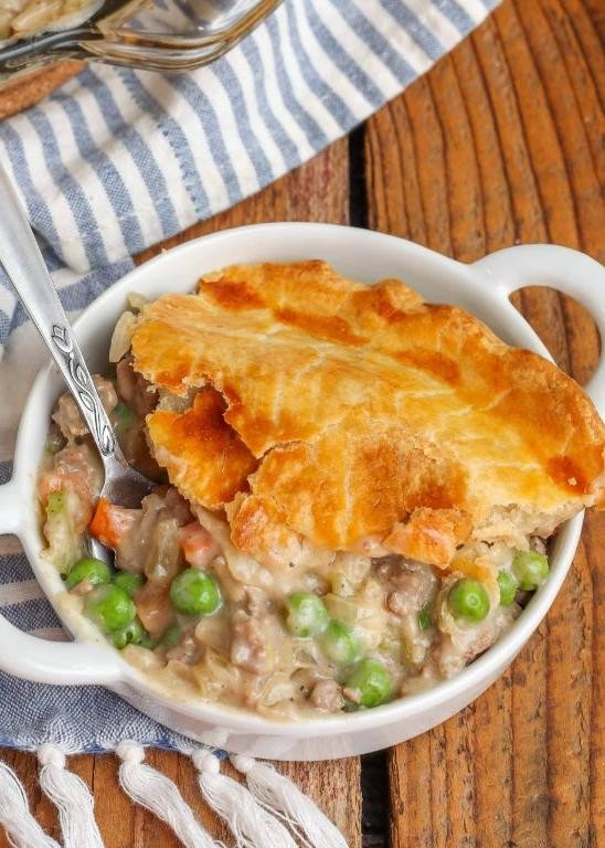 Hot Brown Pot Pie
