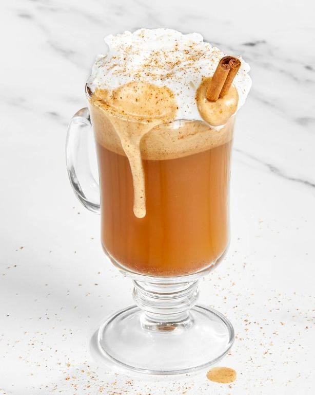 Hot Buttered Rum with Cinnamon