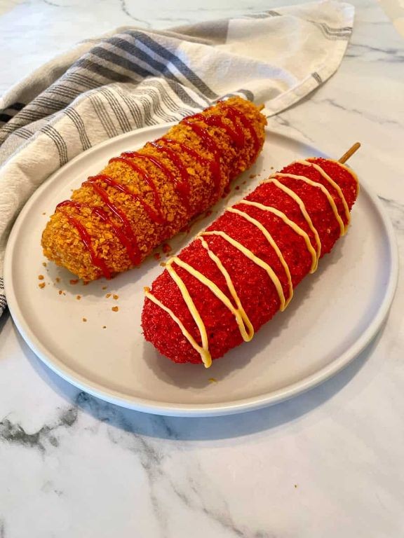 Hot Cheeto Corn Dogs