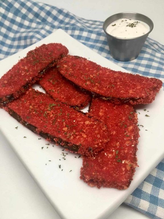Hot Cheeto Fried Pickles