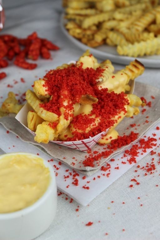 Hot Cheeto Loaded Fries