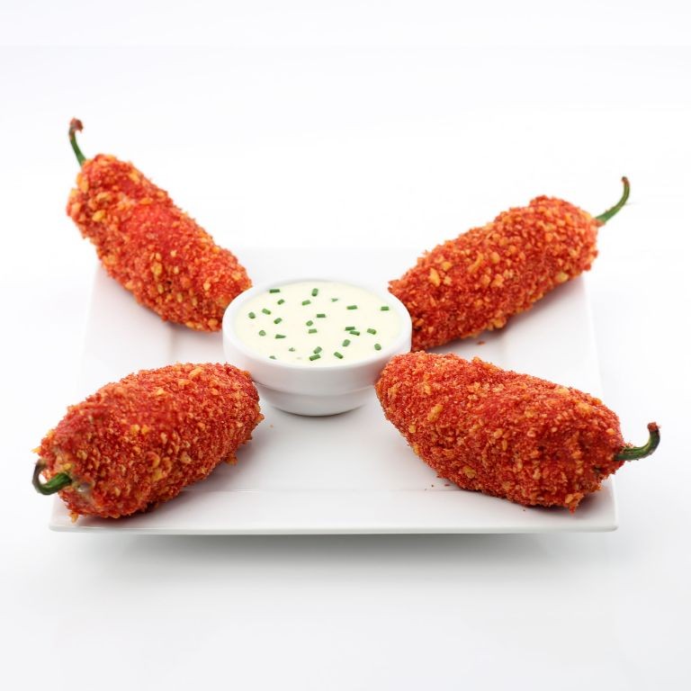 Hot Cheeto Stuffed Jalapeños
