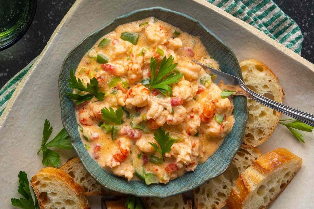Hot Crawfish Dip with Cream Cheese
